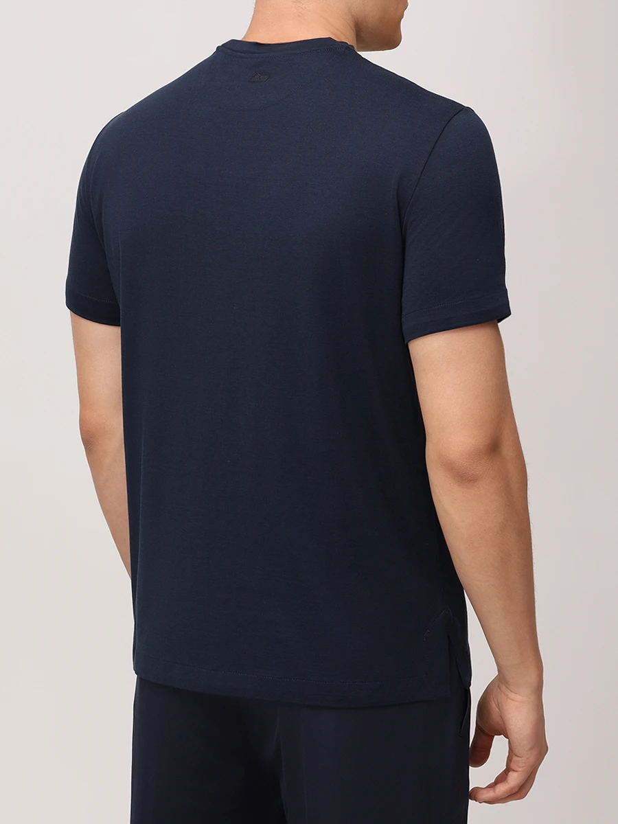 Футболка из шелка и хлопка