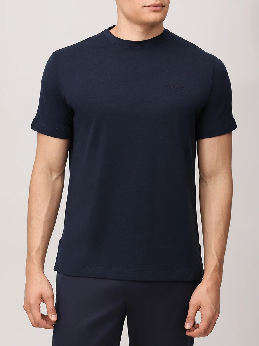 Футболка из шелка и хлопка