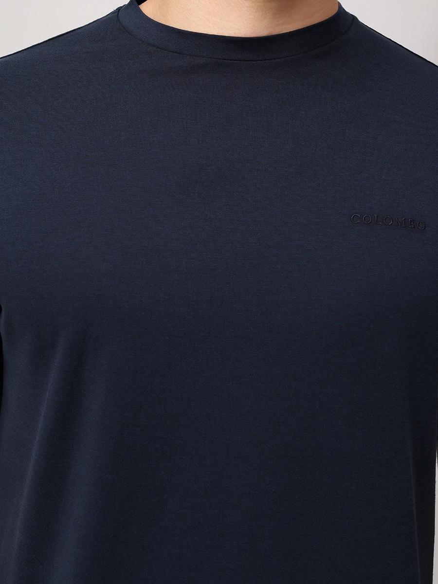 Футболка из шелка и хлопка