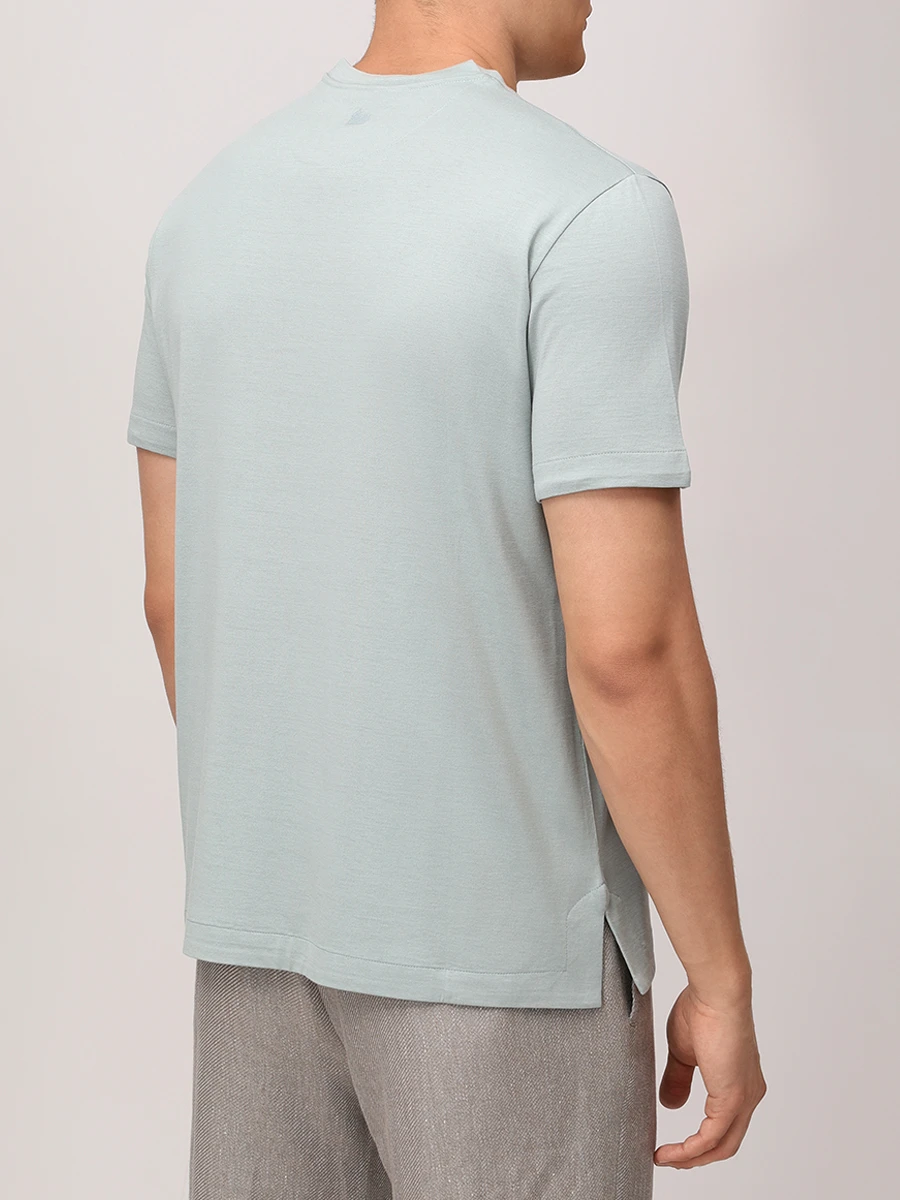 Футболка из шелка и хлопка