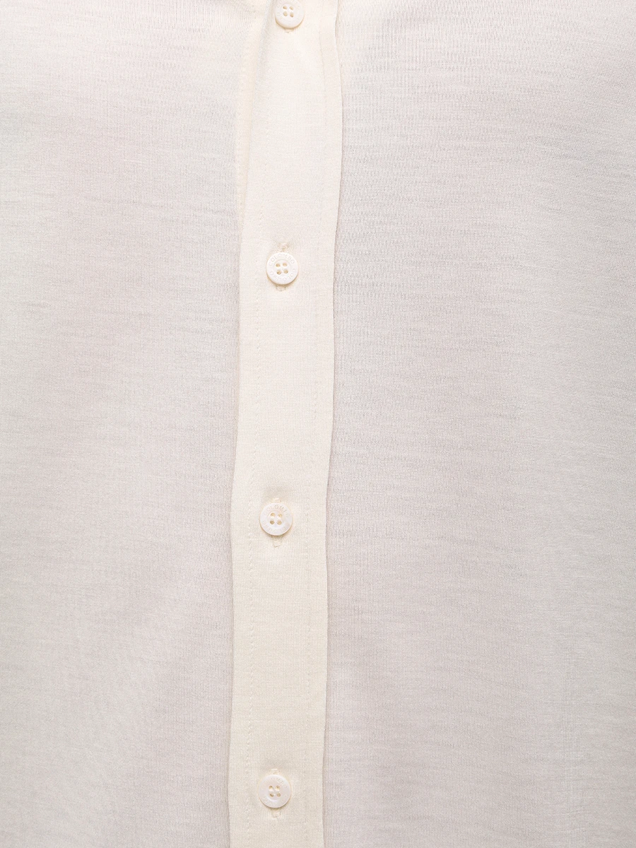 Рубашка Regular Fit из шелка и хлопка