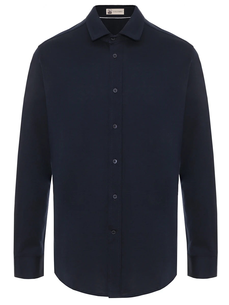 Рубашка Regular Fit из шелка и хлопка