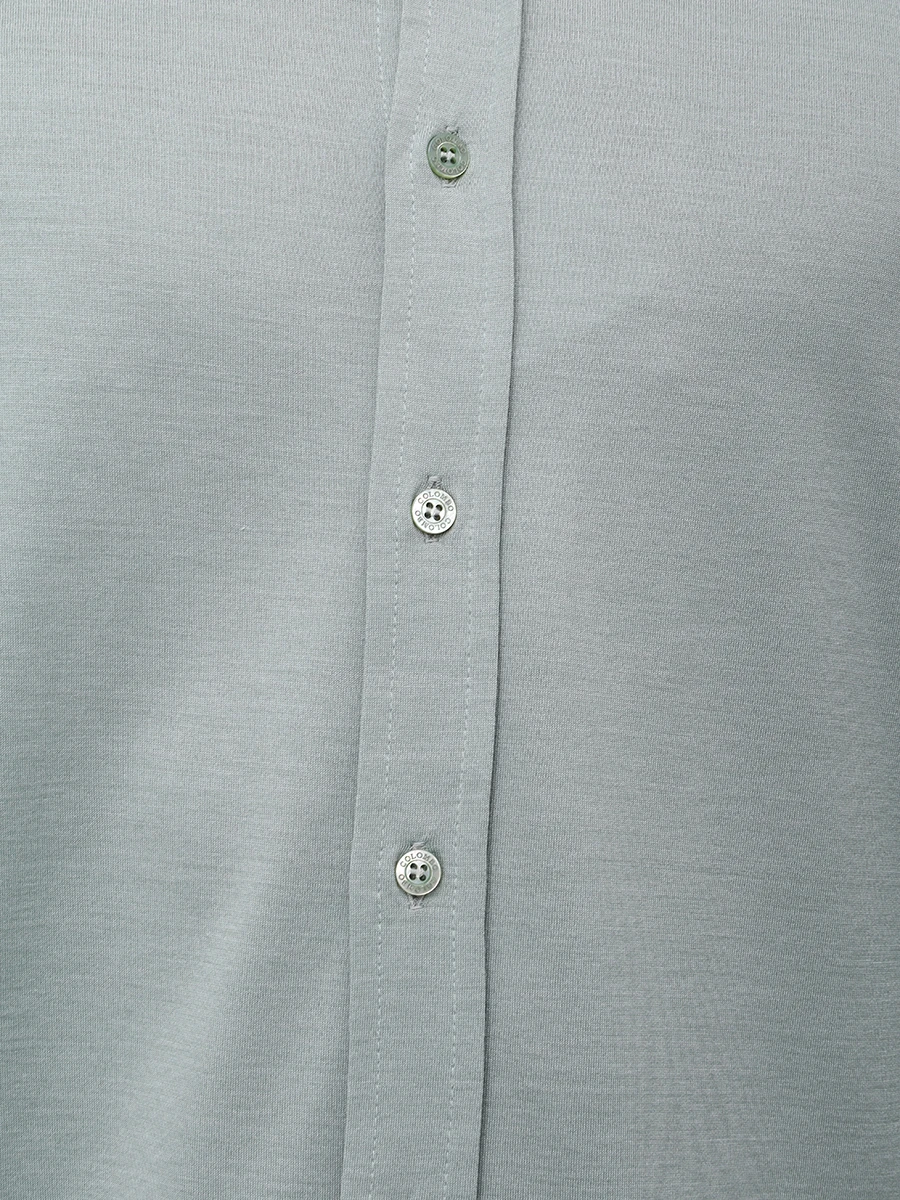 Рубашка Regular Fit из шелка и хлопка