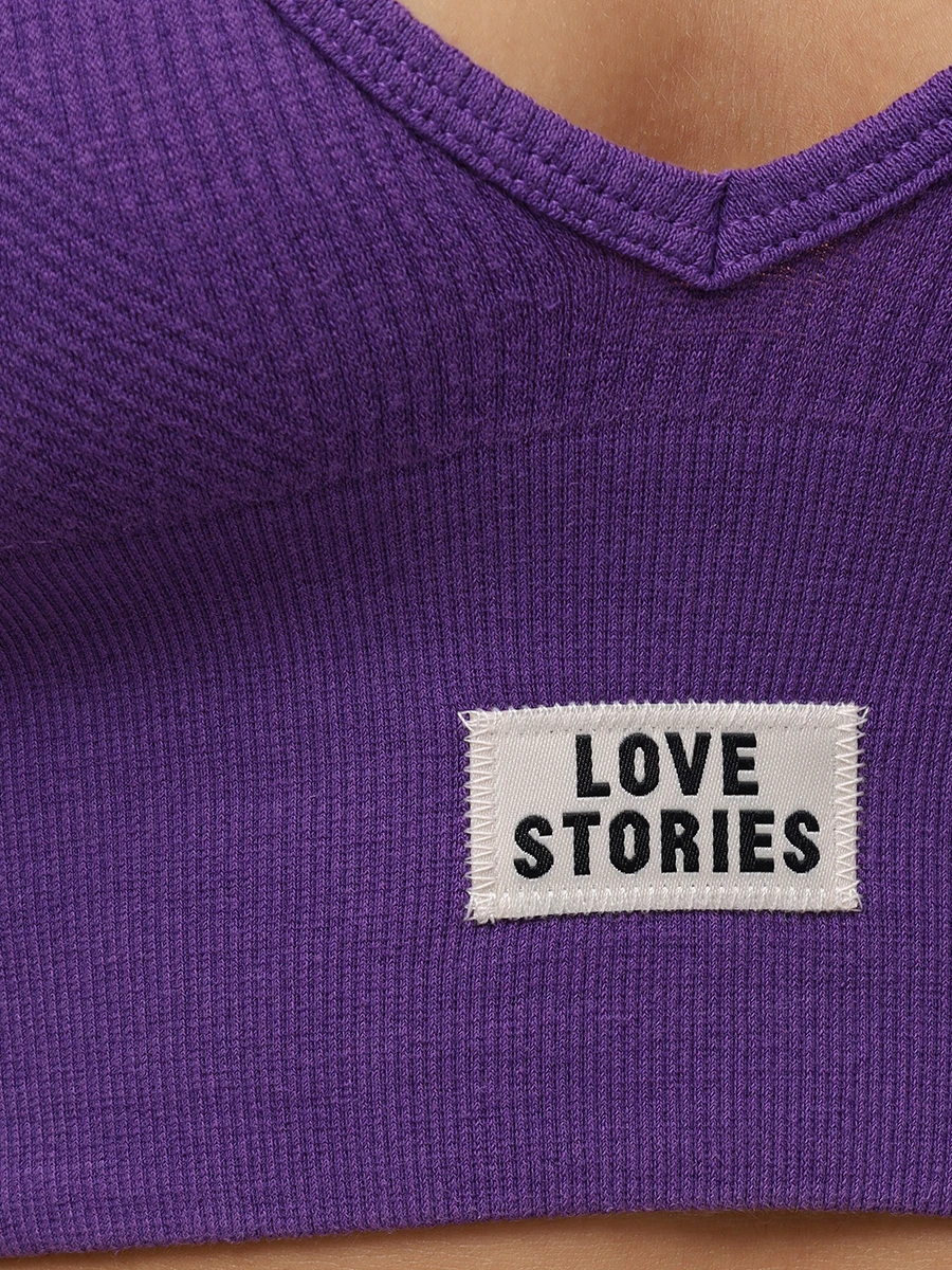 Бюстгальтер-топ хлопковый