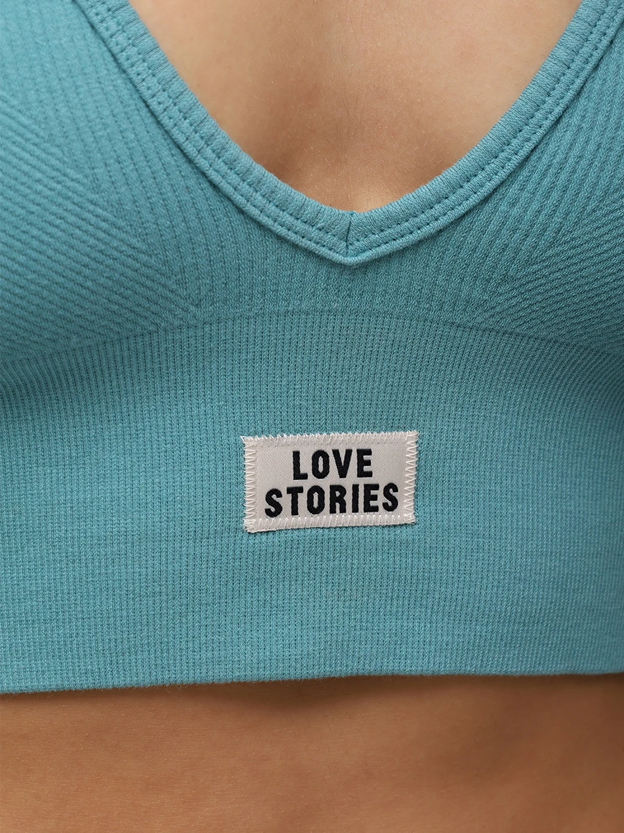 Бюстгальтер-топ хлопковый