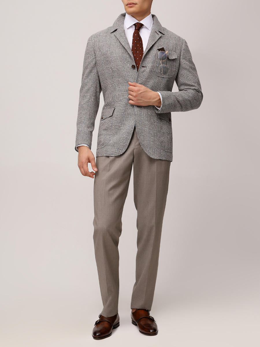 Брюки шерстяные