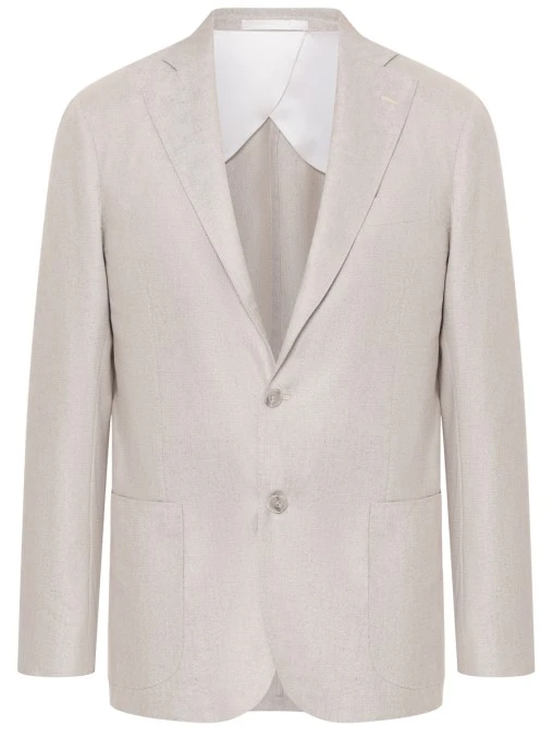 Пиджак из шелка и кашемира BARBA