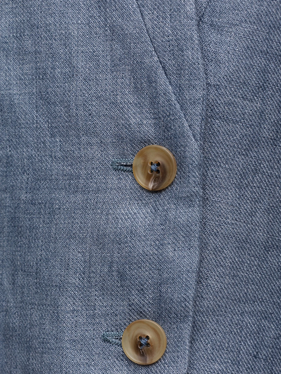 Жилет льняной