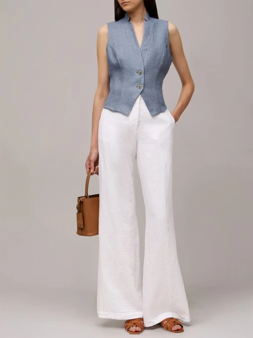 Жилет льняной BARBA NAPOLI