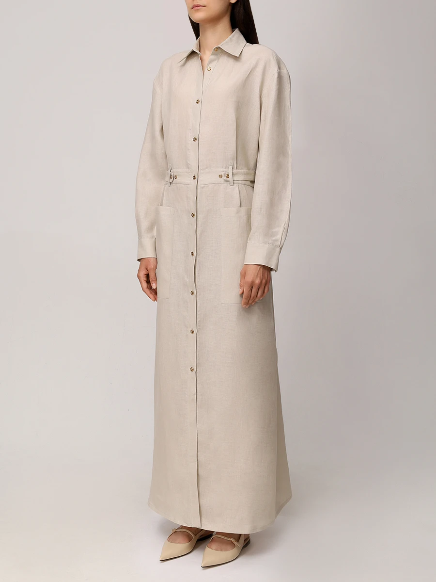 Платье льняное