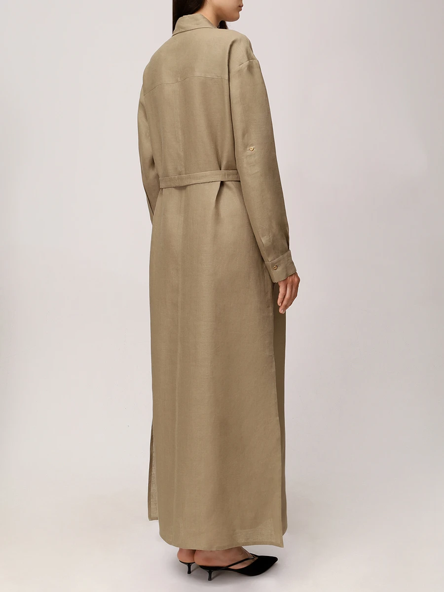 Платье льняное