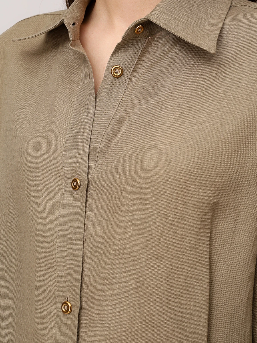 Платье льняное