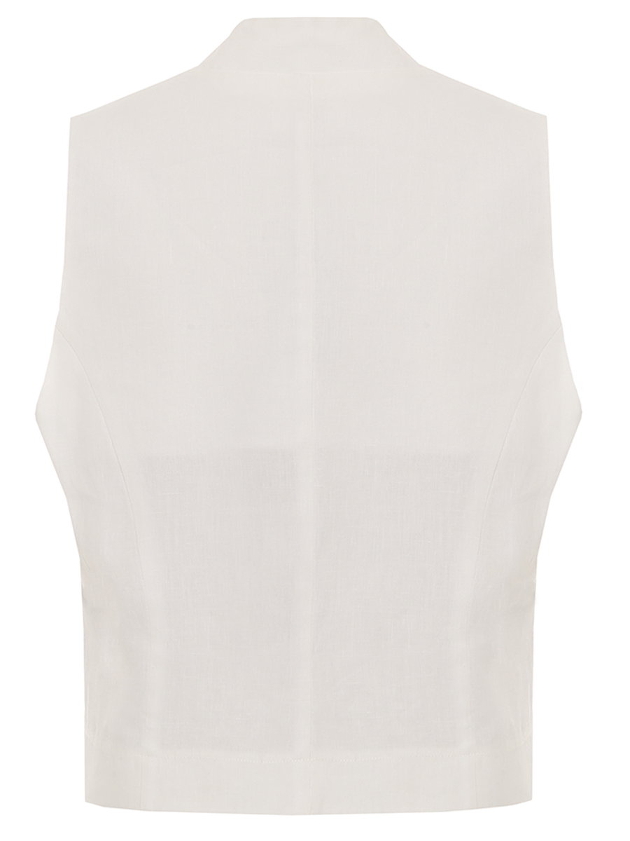 Жилет льняной