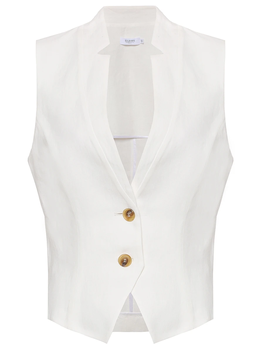 Жилет льняной