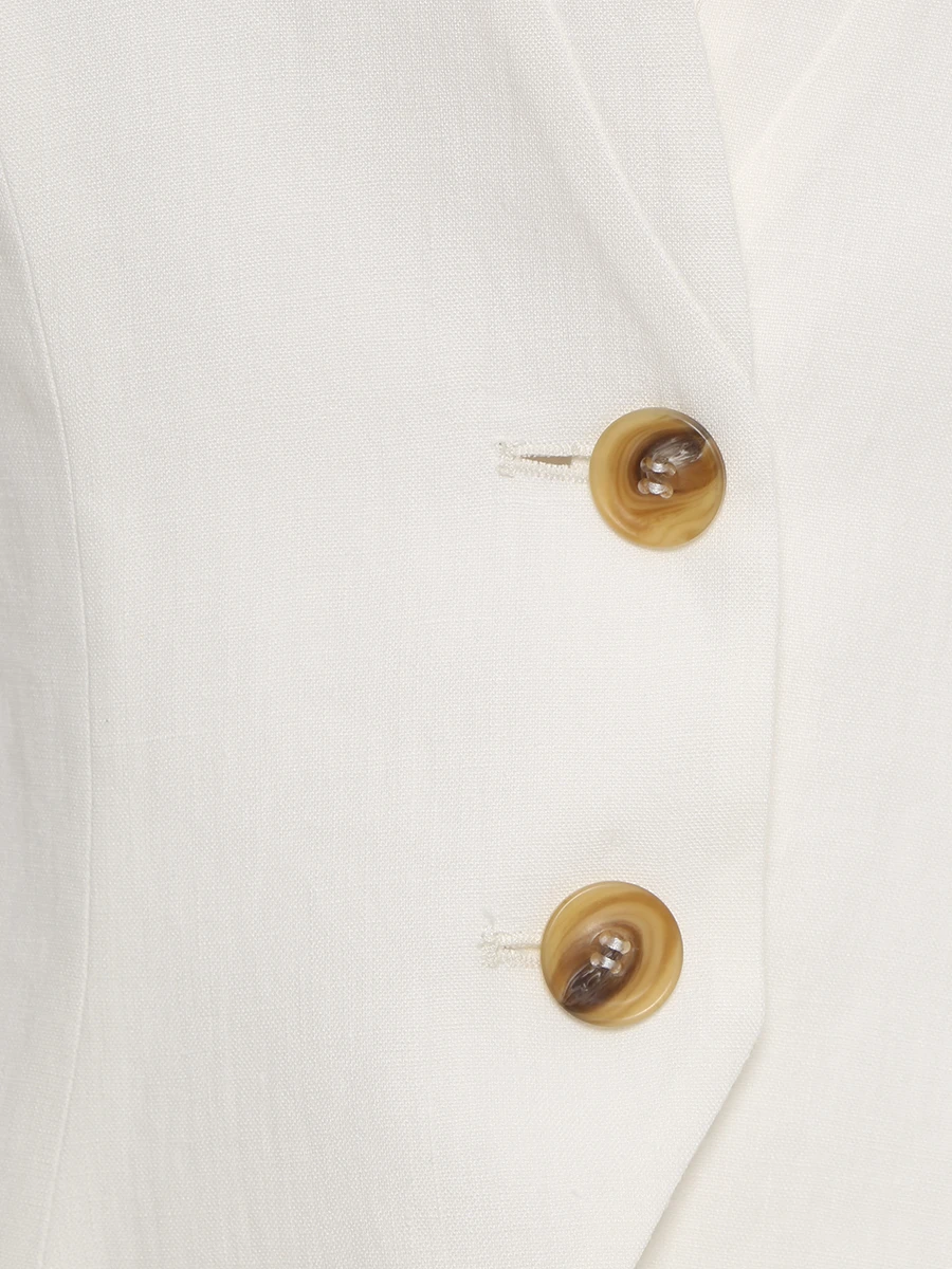 Жилет льняной