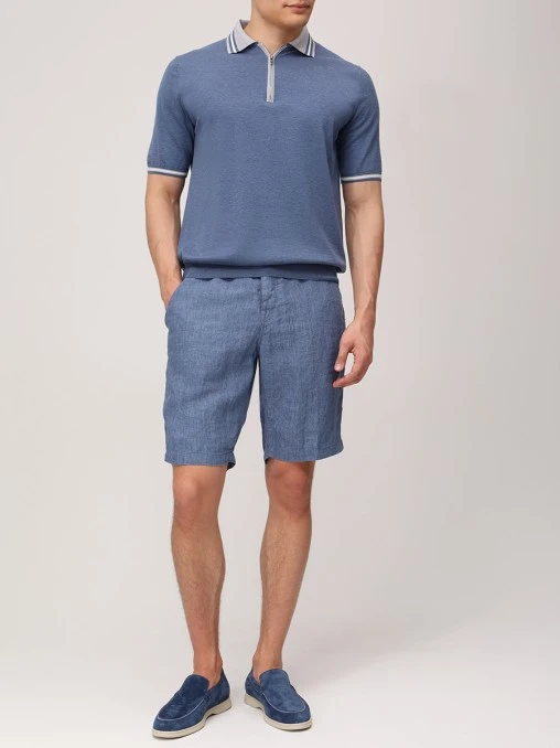 Поло хлопковое FIORONI CASHMERE