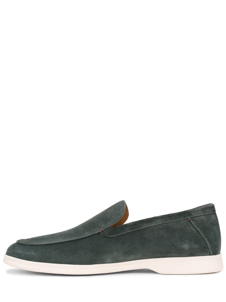 Лоферы замшевые