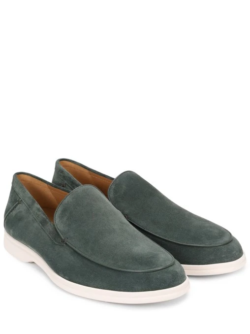 Лоферы замшевые CASTANGIA