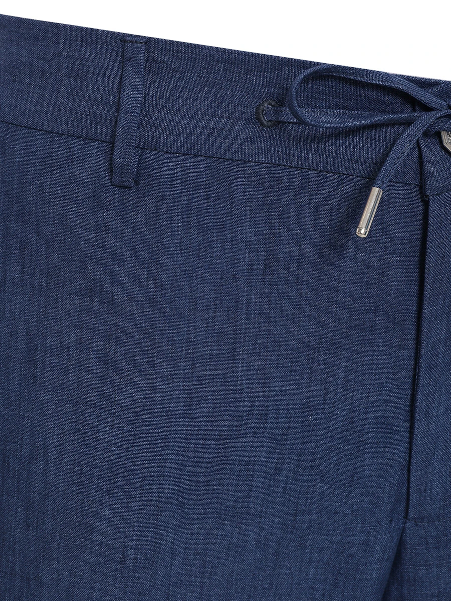 Брюки льняные