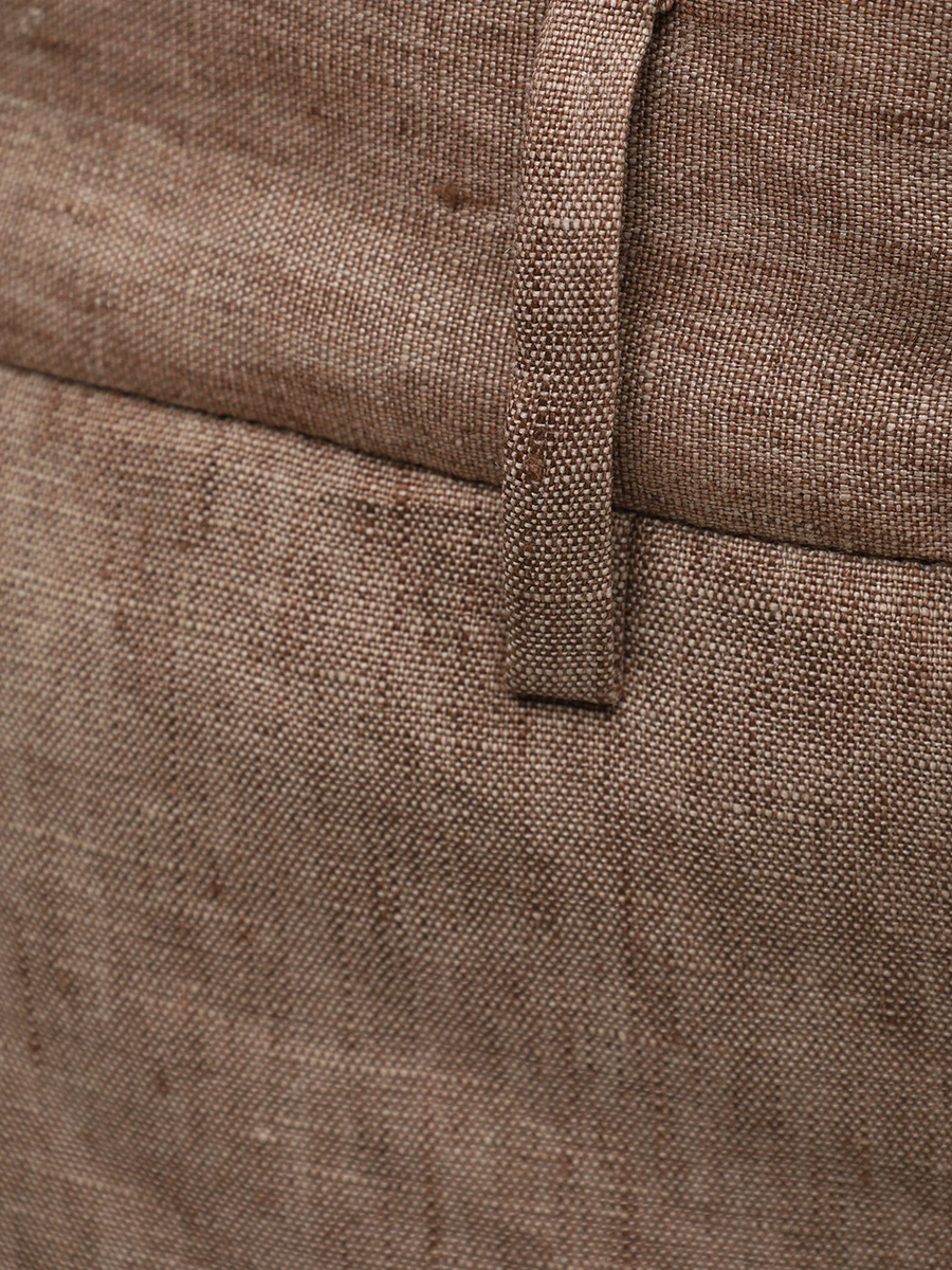 Брюки льняные