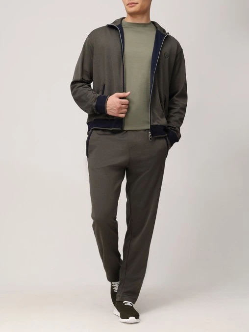 Костюм из хлопка и шелка CASTANGIA