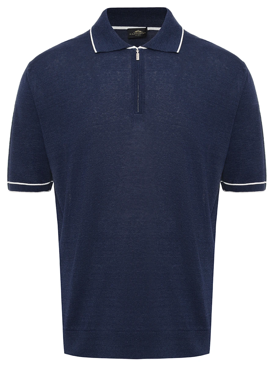 Поло изо льна и хлопка