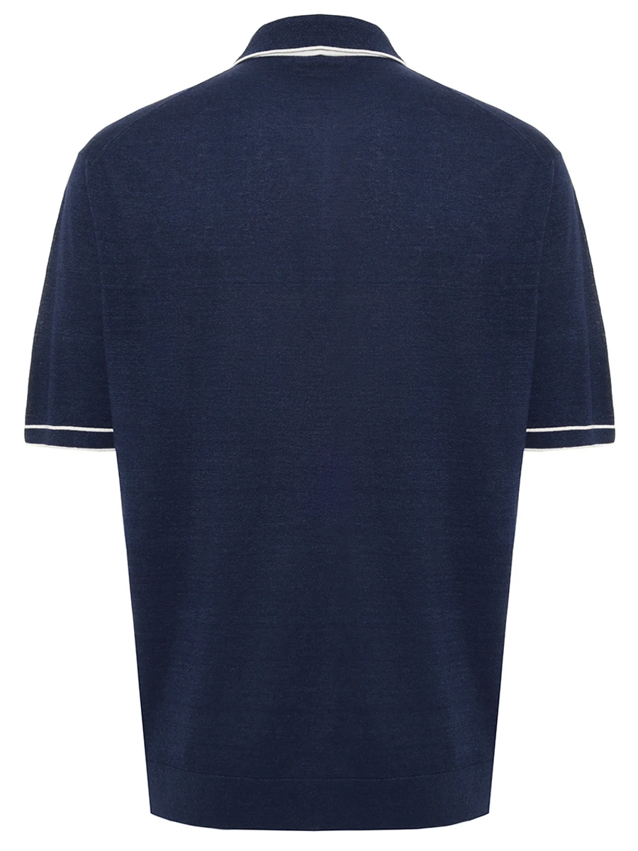 Поло изо льна и хлопка