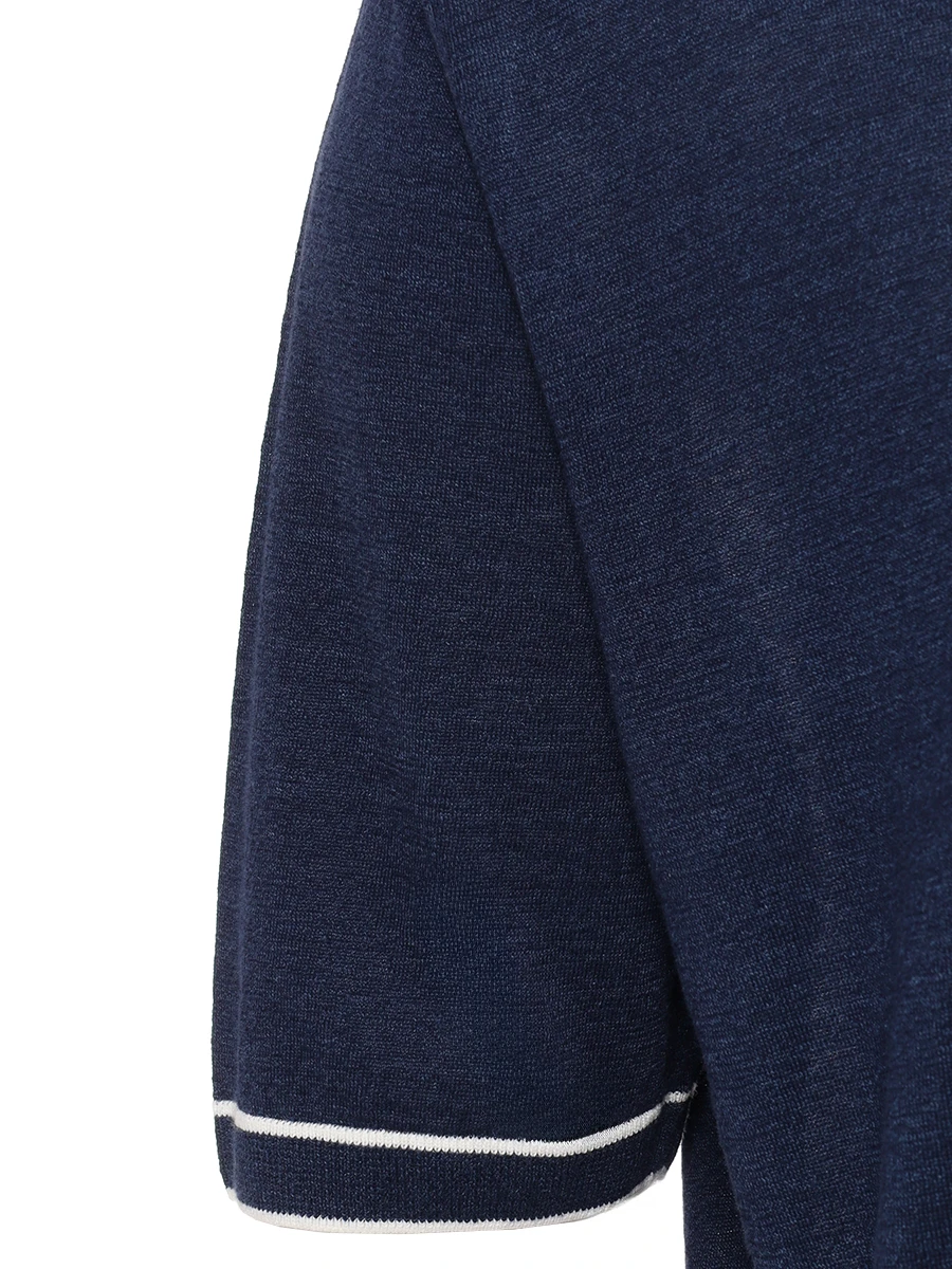 Поло изо льна и хлопка