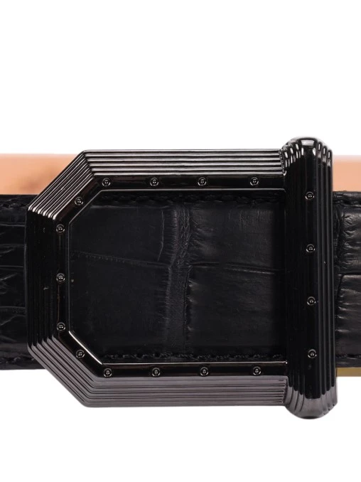 Ремень из кожи крокодила CASTANGIA