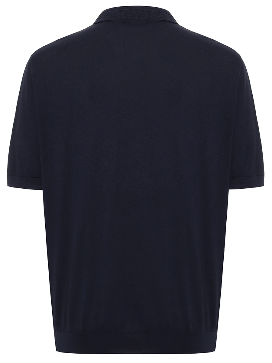 Поло из шелка и хлопка