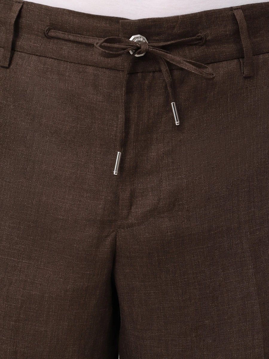 Брюки льняные