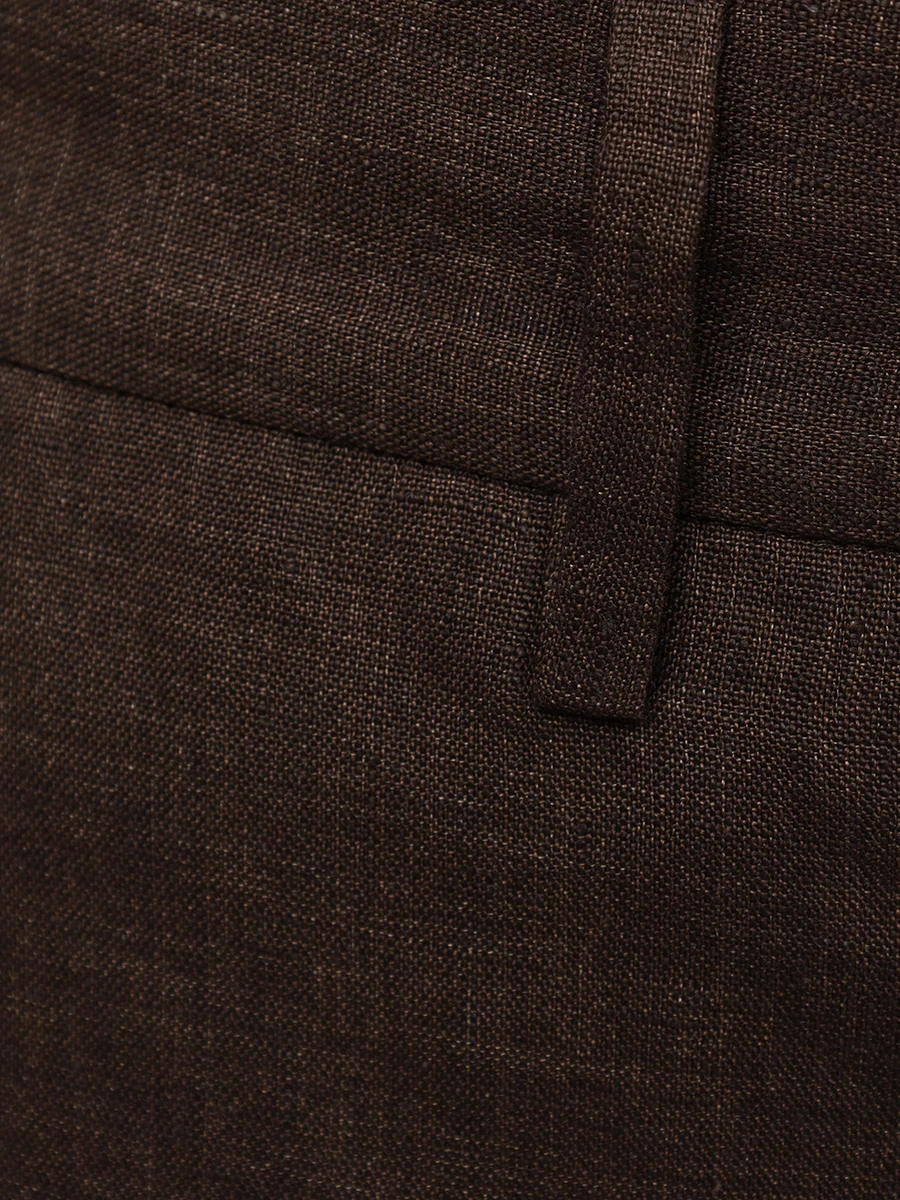 Брюки льняные