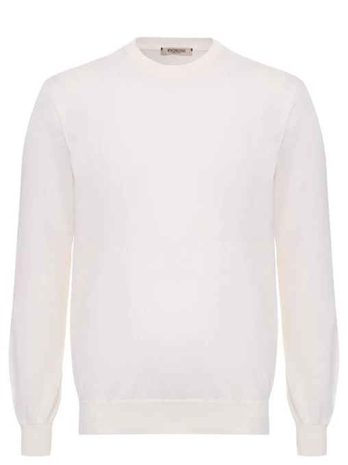 Джемпер из хлопка и кашемира FIORONI CASHMERE
