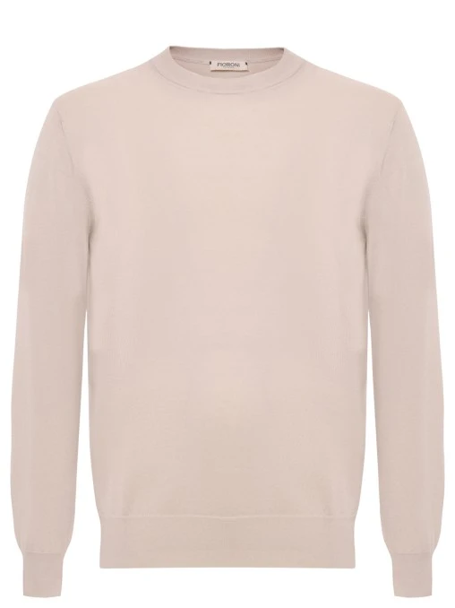 Джемпер из хлопка и кашемира FIORONI CASHMERE