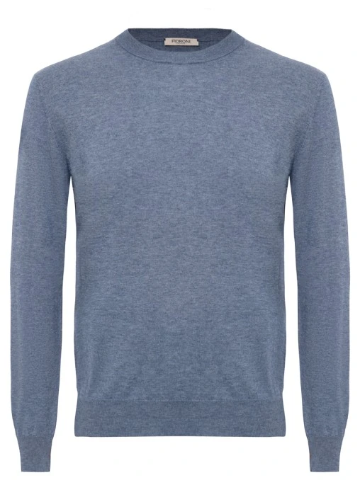 Джемпер из хлопка и кашемира FIORONI CASHMERE