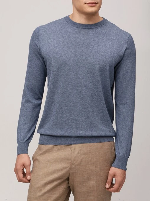 Джемпер из хлопка и кашемира FIORONI CASHMERE