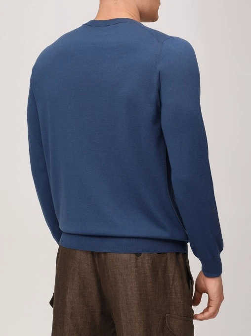 Джемпер из хлопка и кашемира FIORONI CASHMERE