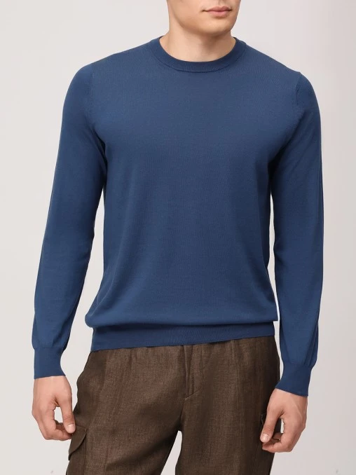 Джемпер из хлопка и кашемира FIORONI CASHMERE