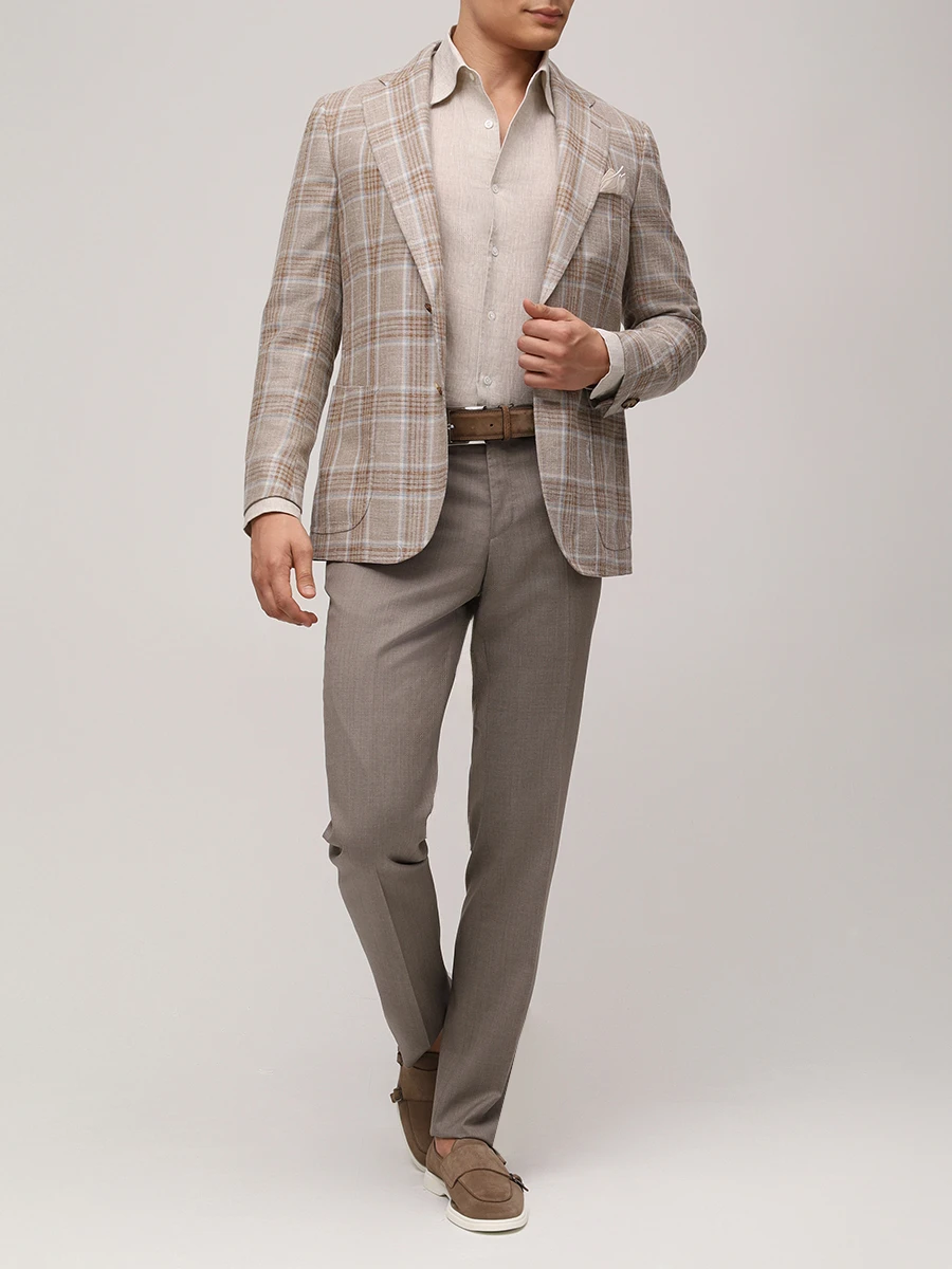 Рубашка Regular Fit льняная