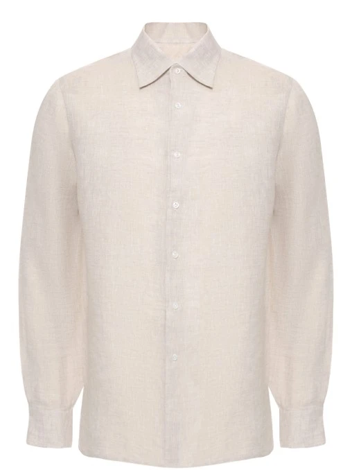 Рубашка Regular Fit льняная FIORONI CASHMERE