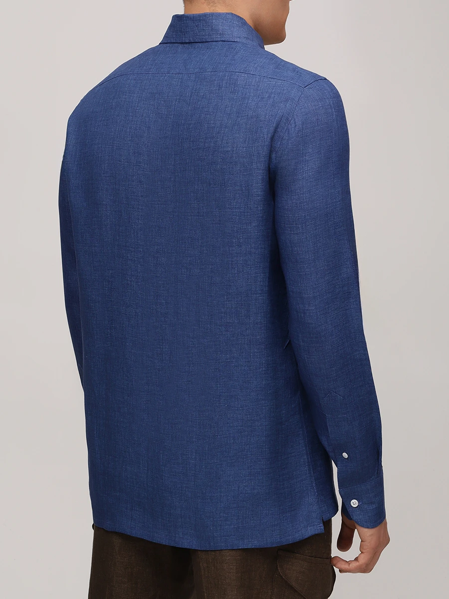 Рубашка Regular Fit льняная