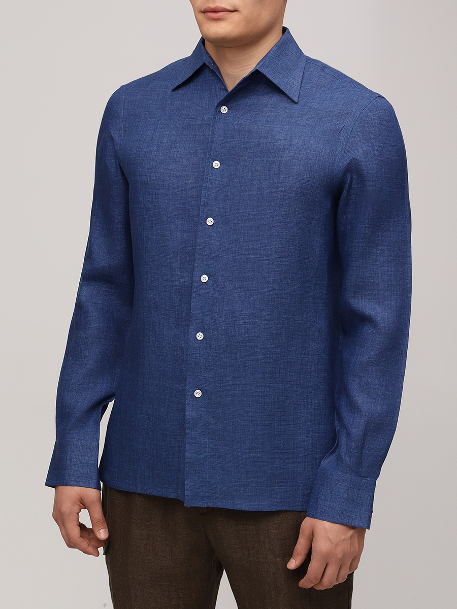 Рубашка Regular Fit льняная