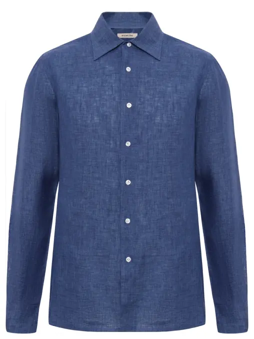Рубашка Regular Fit льняная FIORONI CASHMERE
