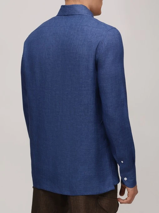 Рубашка Regular Fit льняная FIORONI CASHMERE