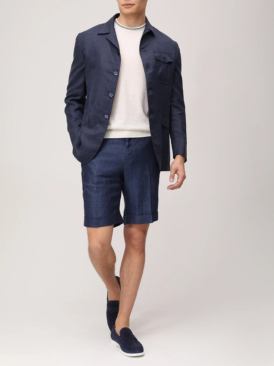 Шорты льняные