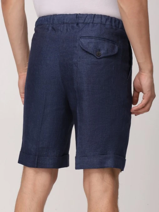 Шорты льняные FIORONI CASHMERE