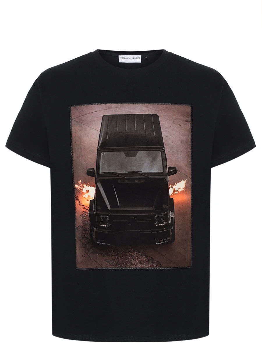 Футболка хлопковая с принтом