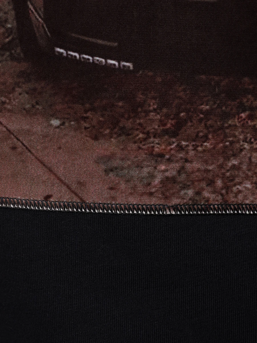 Футболка хлопковая с принтом