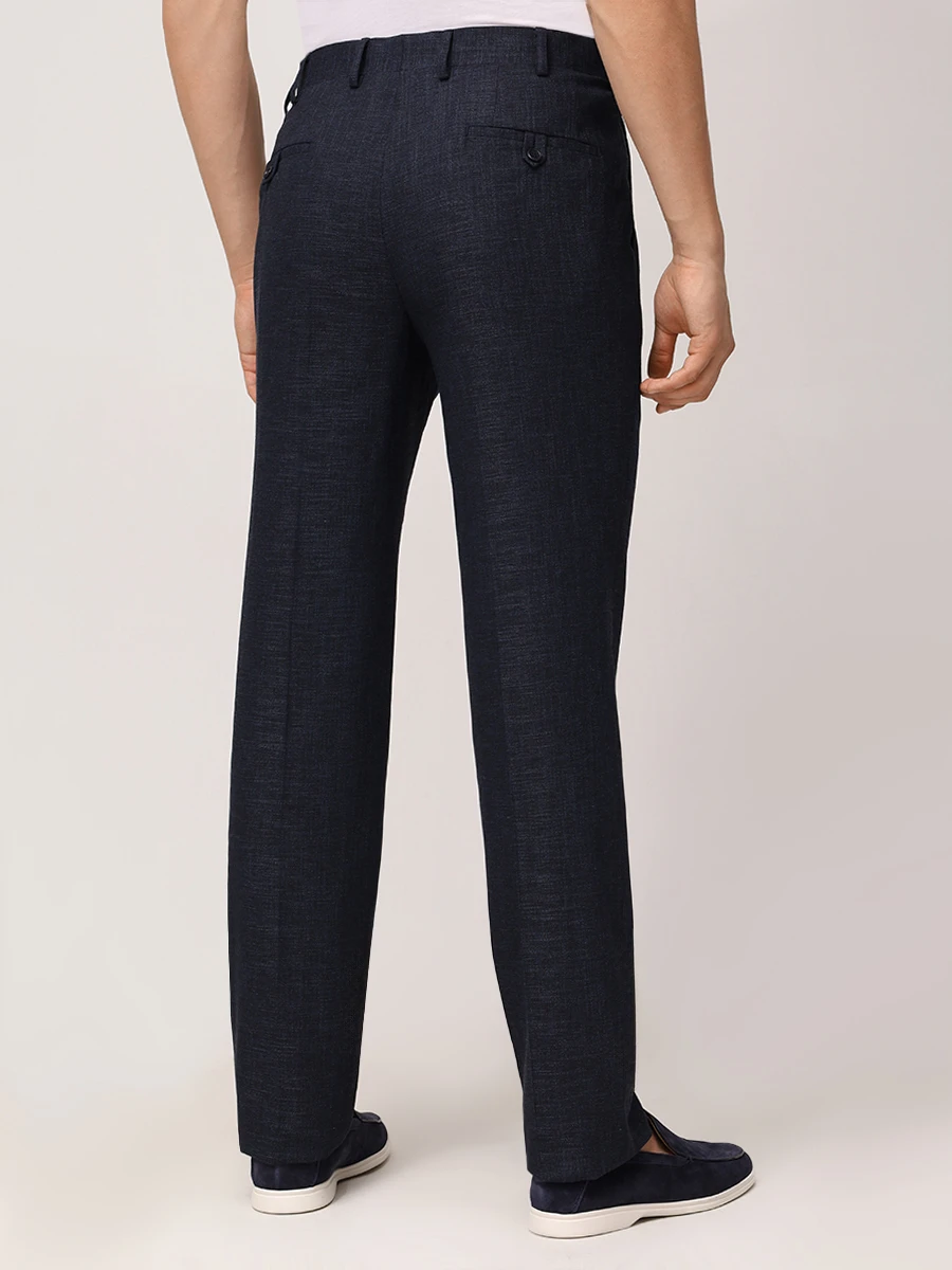 Брюки однотонные