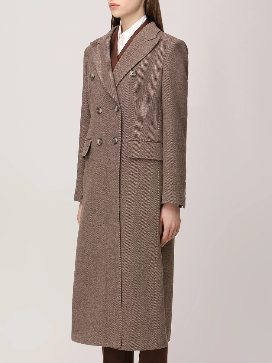 Пальто шерстяное